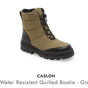 Caslon Cura Water Resistant Quilted Booties. Sz 8.5 NWOT